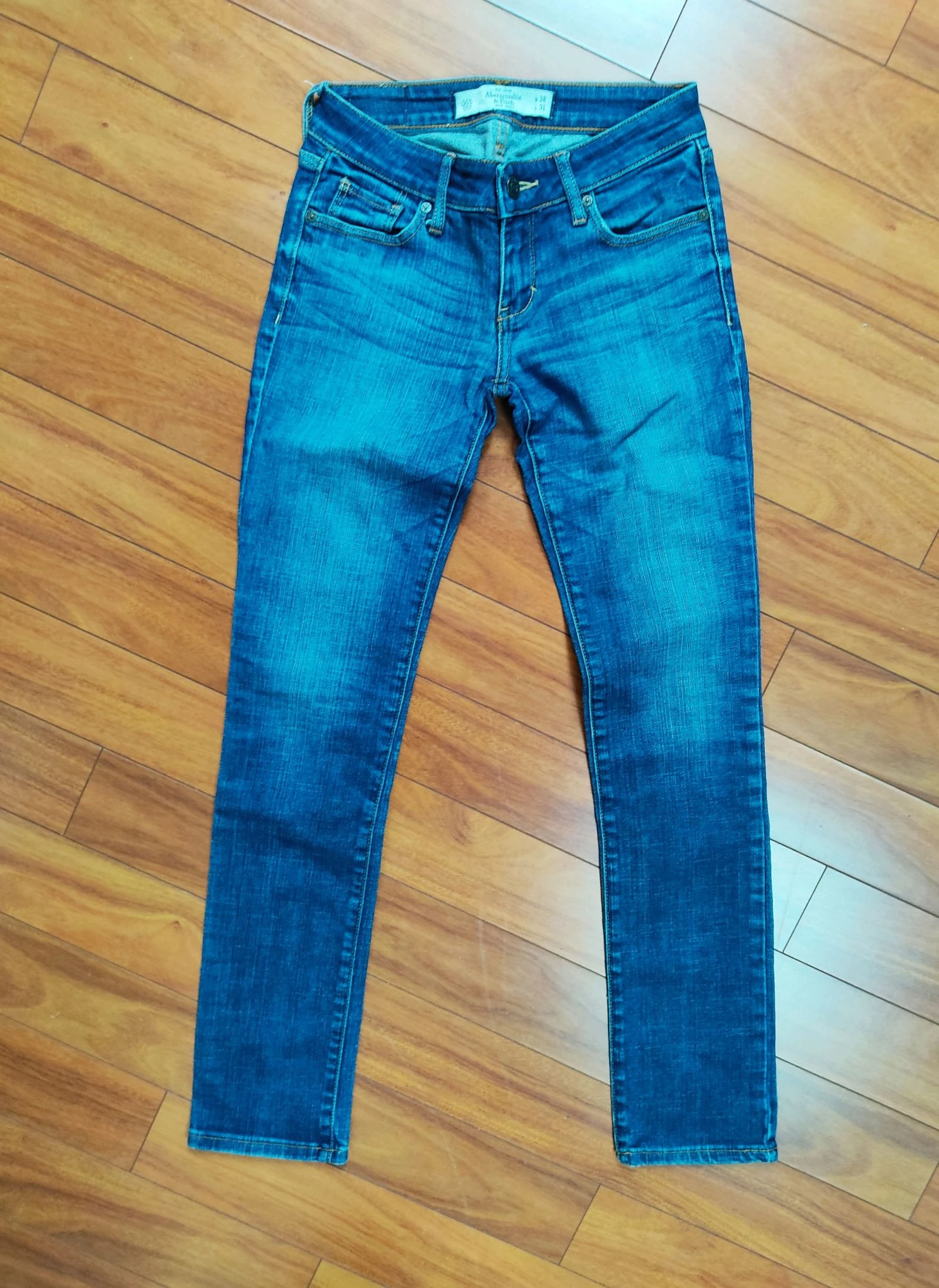 Jeans voor dames skinny Abercrombie and Fitch W24 XS 34 in goede staat – photo 2